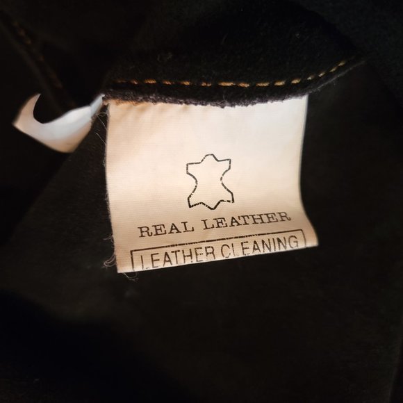 P.A.R.O.S.H. Vintage Suede/Leather Jacket with studs PAROSH UNISEX - Picture 5 of 7